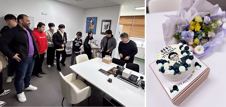 Prof. Kim's Birthday Party