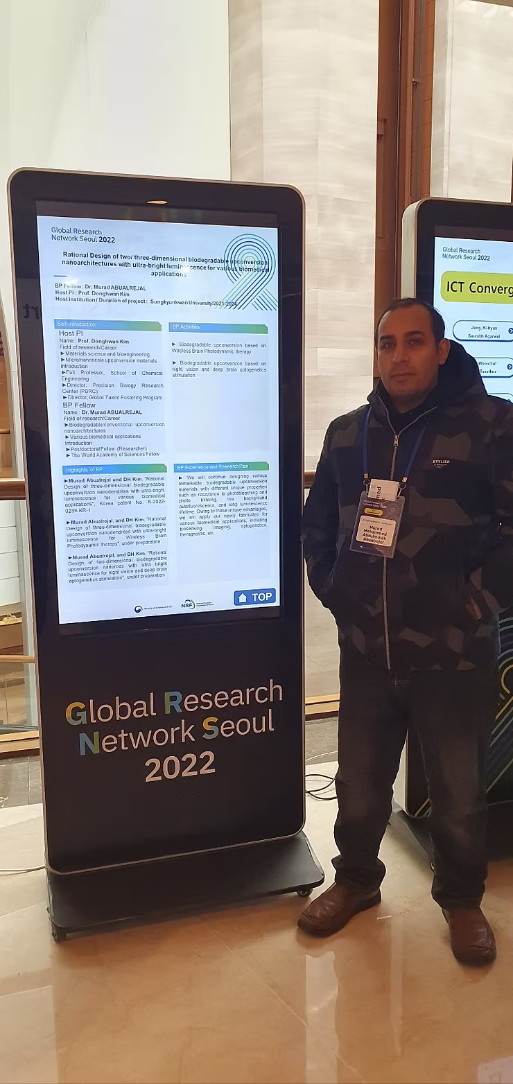 Dr. Murad @ Global Research Network Seoul 2022